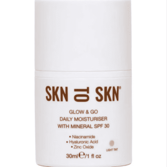 Glow & Go Daily Moisturiser with Mineral SPF30 Light Tint