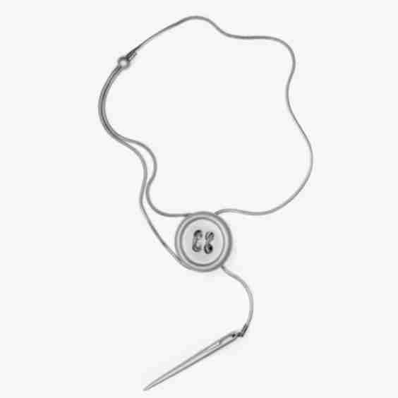 Cute as A Button Necklace
