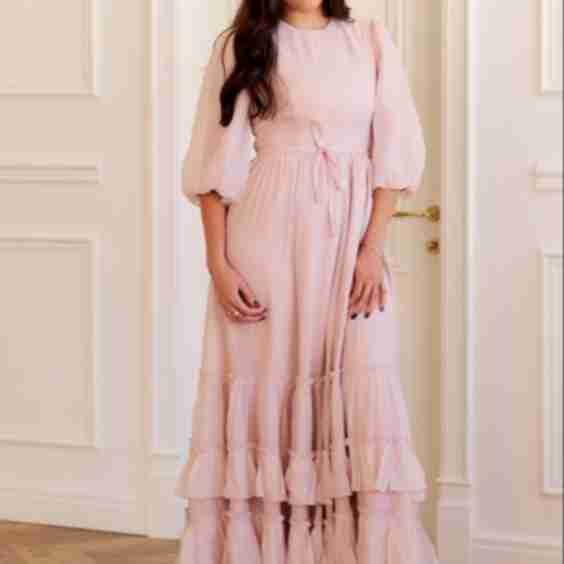 Naomi Ruffle Gown