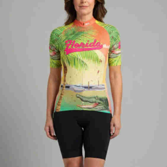 Around The World - Florida Short Sleeve Cycling Jersey