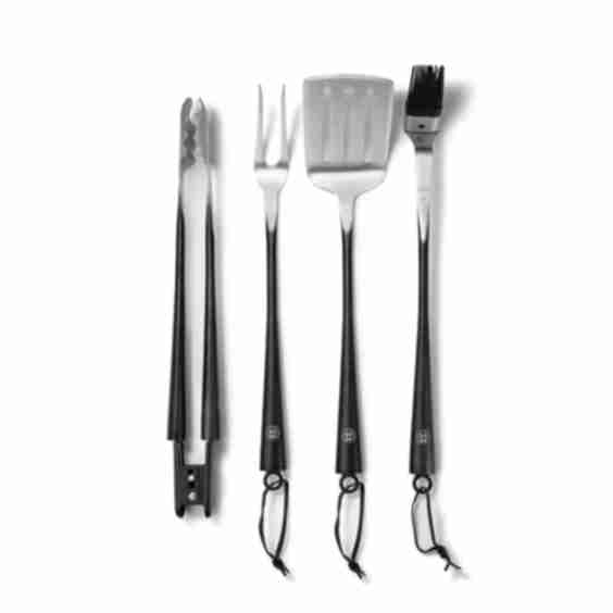 Carbon 6, 4-Piece Grill Set