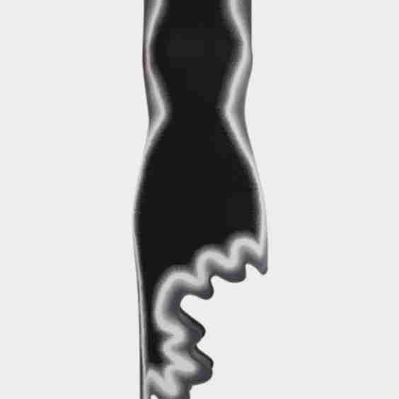 Brooklyn Wavy Asymmetric Dress