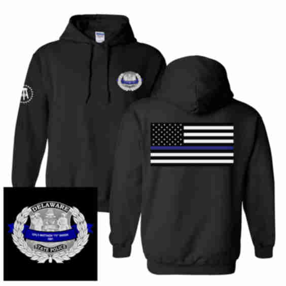 Delaware State Trooper Hoodie