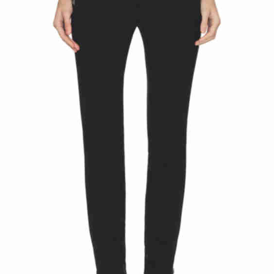 Brace Waist Slim Trousers