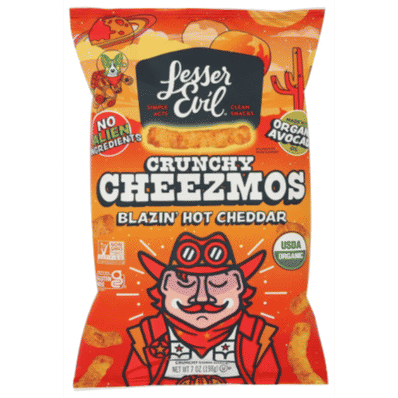 Blazin' Hot Cheddar Cheezmos