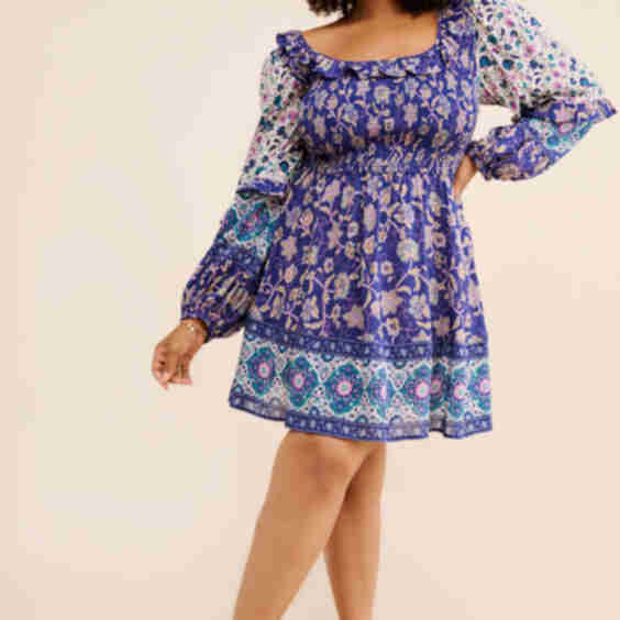 Nuuly x Spell Clairvoyant Mini Dress (Pre-Owned)