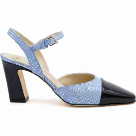 Florentia Ankle Strap Cap Toe Pump