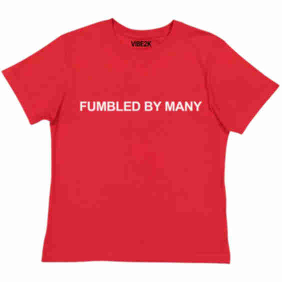 Fumbled By Many Baby Tee