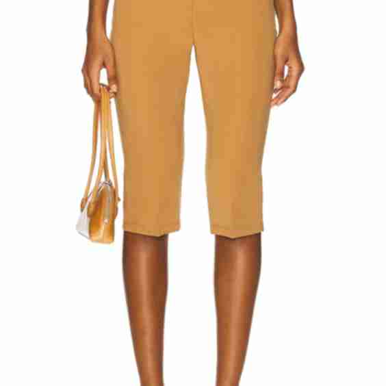 Cupro Tailoring Capri Trousers