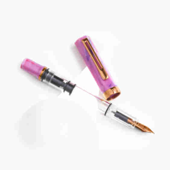 ECO Fluorite w/Bronze Fountain Pen Stub1.1