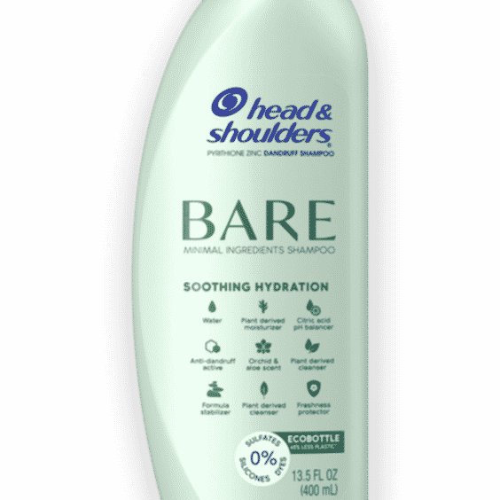 Bare Soothing Hydration Silicone-Free Dandruff Shampoo