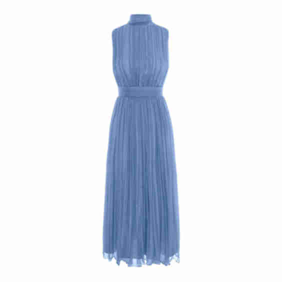 Elegant Midi Silk Dress