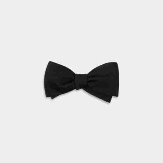 Hand Tied Grosgrain Bow Tie