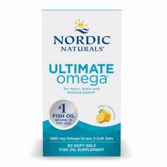 Ultimate Omega Lemon Flavor Soft Gels