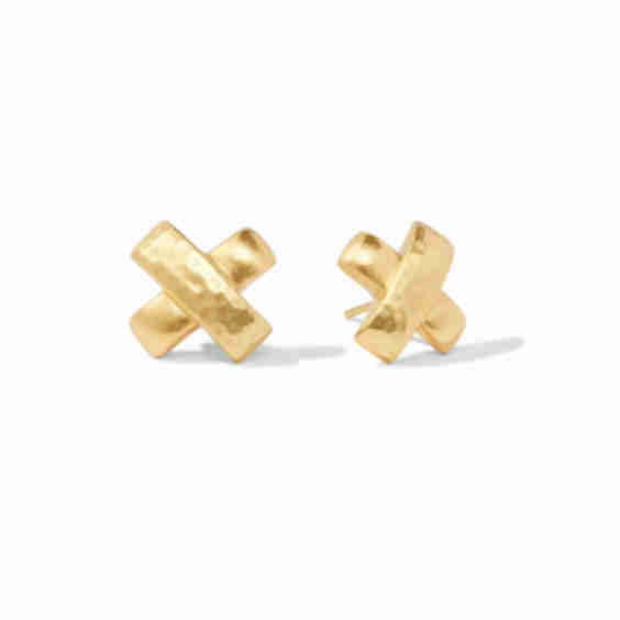 Gold Catalina Stud Earring