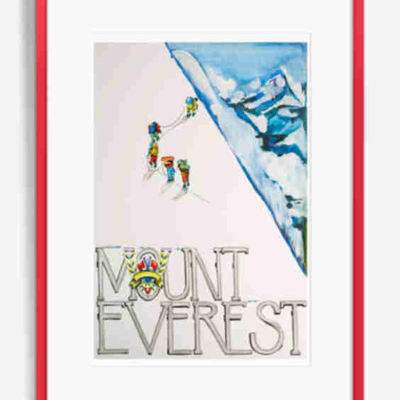 Exploring Mount Everest Wall Art