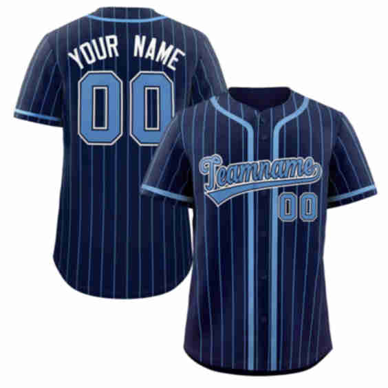 Custom Fashion Design Full Button Authentic Baseball Jersey