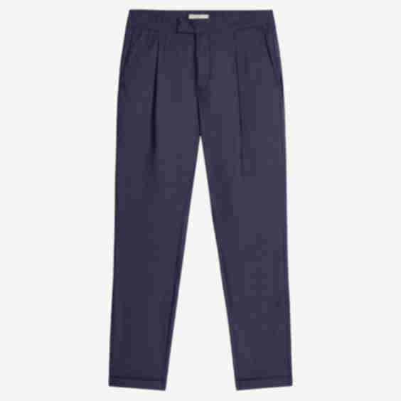 Lightweight Pleated Trousers