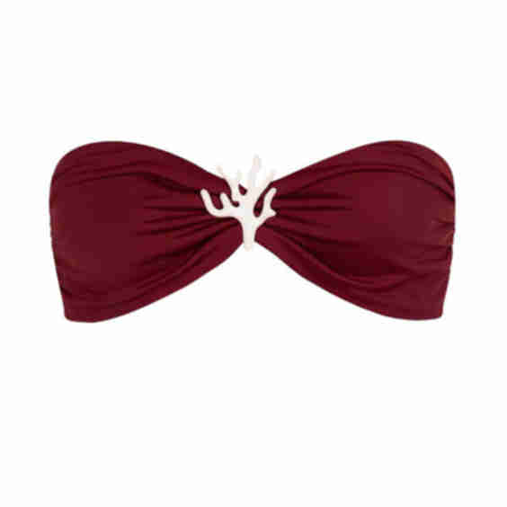 Kate Coral Bikini Top Sand