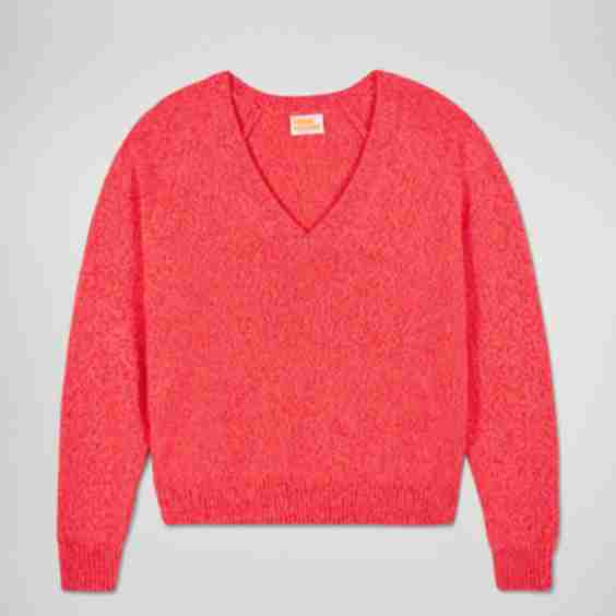 Oversized V Neck Sweater