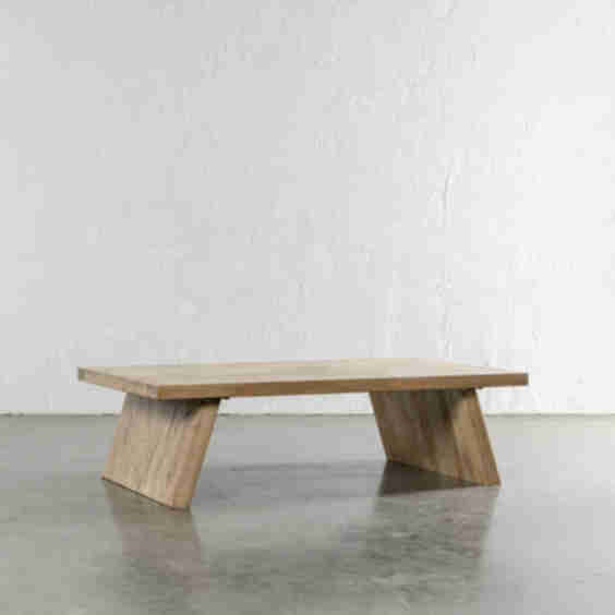 Reclaimed Elm Solid Wood Coffee Table