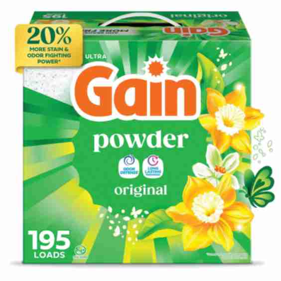 Powder Laundry Detergent, Original, 195 loads