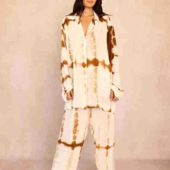 Shibori Silk Set
