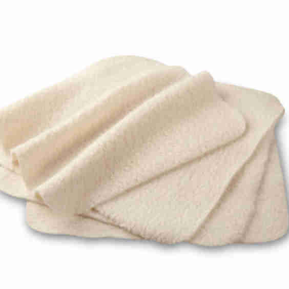 4 Washcloths - Organic Cotton