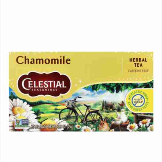 Herbal Tea, Chamomile, Caffeine Free, 20 Tea Bags