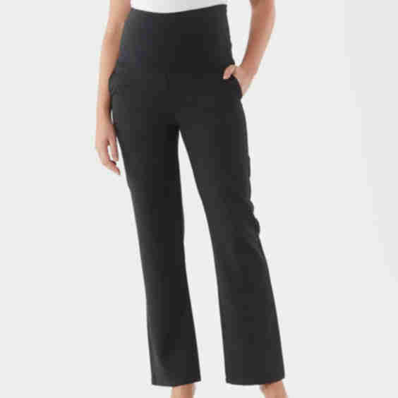 Emma Overbelly Straight Pants