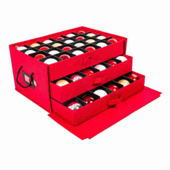 3 Drawer Ornament Storage Box