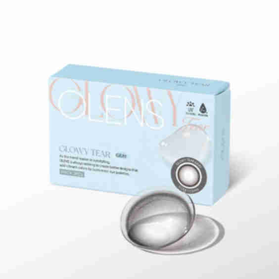 Glowy Tear Contact Lenses