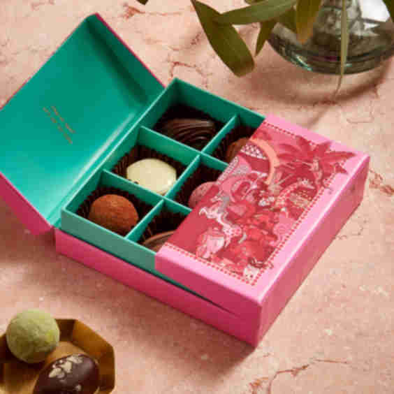 Milk Dark and White Chocolate Selection