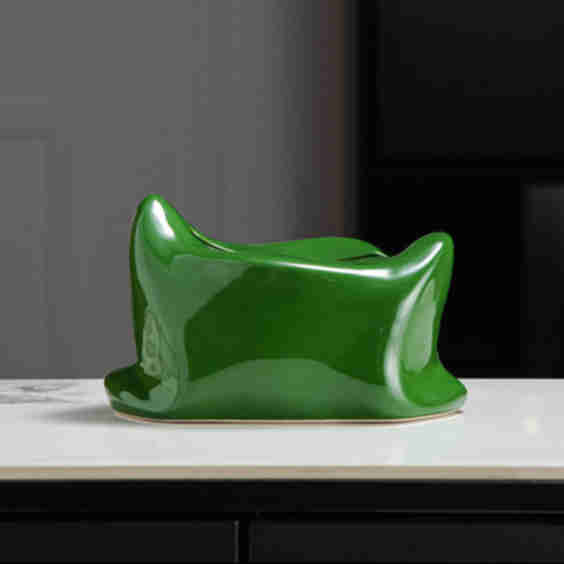 Ceramic Pillow Tissue Box Cover