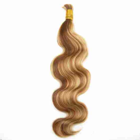 Body Wave Bulk Human Braiding Hair 