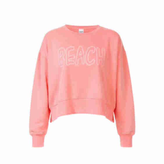 Long Sleeve Solid Embroidered Sweater