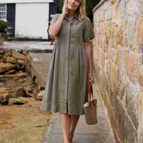 Montana Denim Shirtdress - Petite