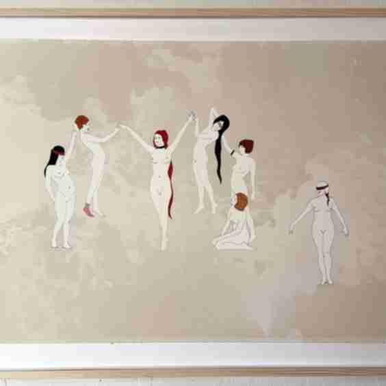 Coven Print Framed - 33" x 44"