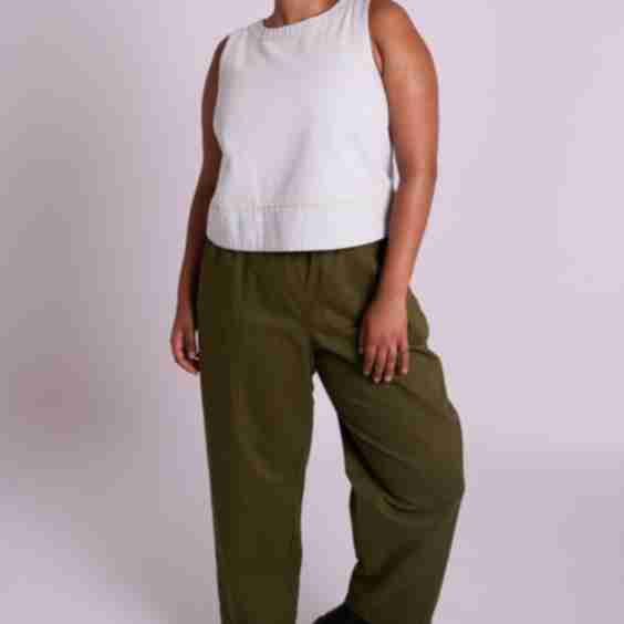 Cecille Barrel Leg Trousers