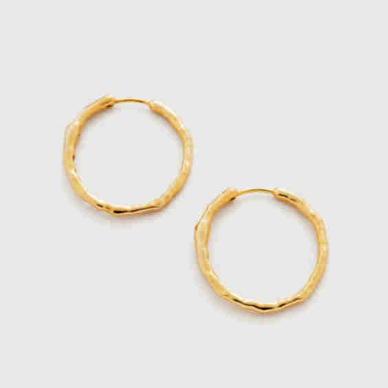 Siren Muse Medium Hoop Earrings