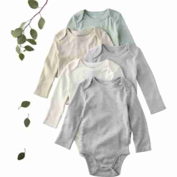 Blake 5-Pack Long Sleeve Bodysuits