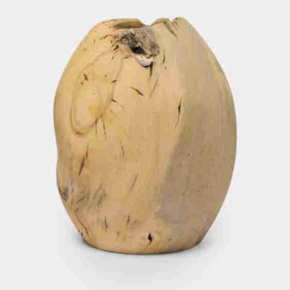 Handturned Fig Vase