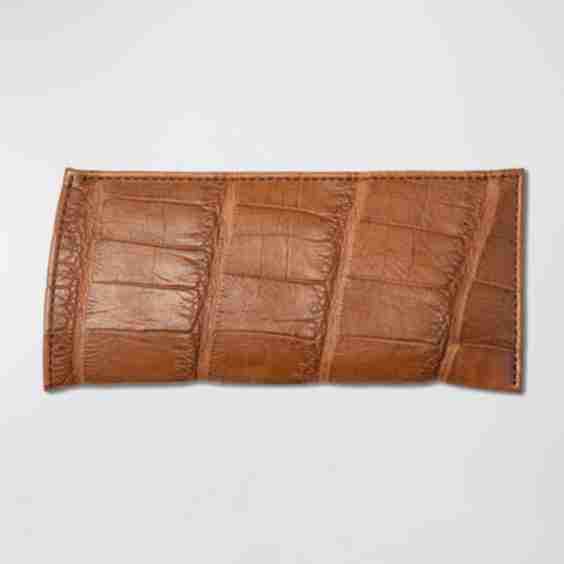 Men's Alligator Eyeglass Case