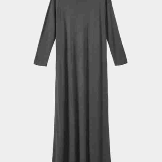 Jersey Cotton Long Sleeve Dress 