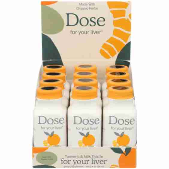 Dose for your Liver - Orange & Ginger 2 fl oz / 12 Pack