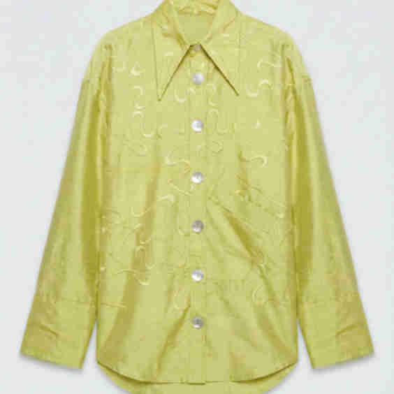 Ellie Silk Shantung Shirt