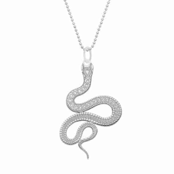 Snake Pendant Necklace