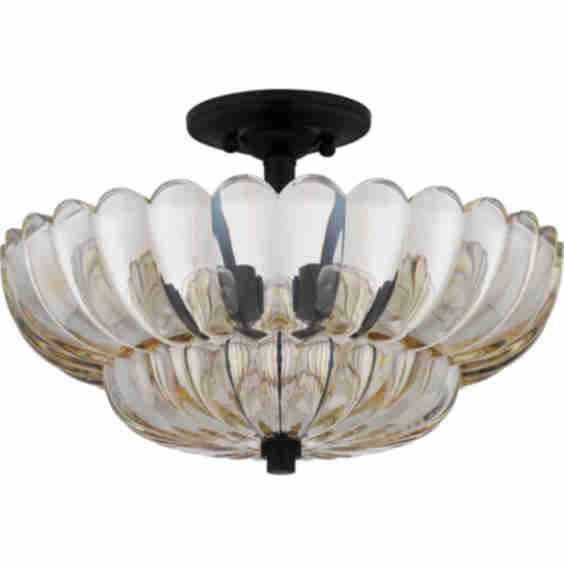 Whitecap Semi Flushmount Light