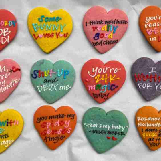 DEUXMOI VDAY COOKIE BOX — Eat Me Cookies