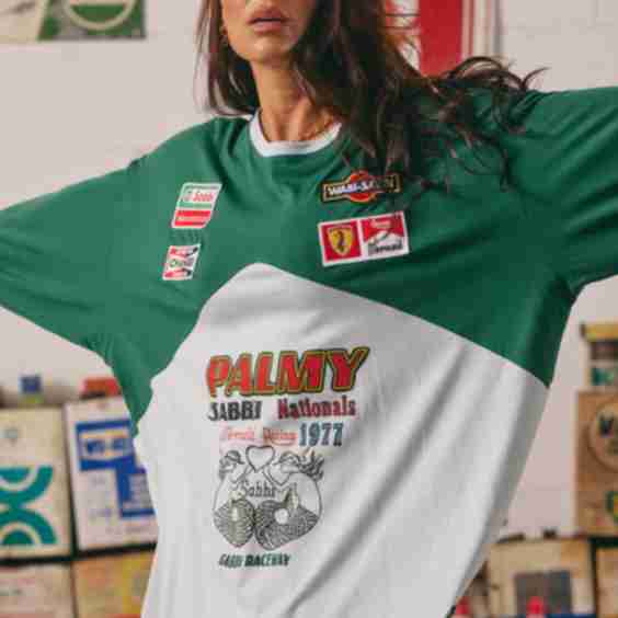 The Long Sleeve Mermaid Racing Tee